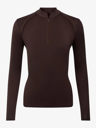 LeMieux Brilliance Heyden Lightweight Base Layer Espresso| Online For Equine