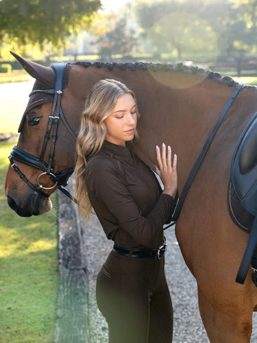 LeMieux Brilliance Heyden Lightweight Base Layer Espresso| Online For Equine