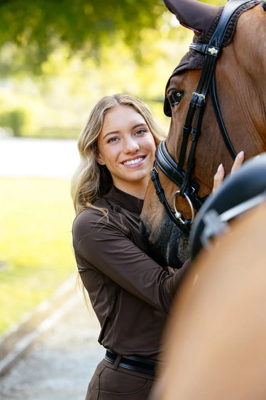 LeMieux Brilliance Heyden Lightweight Base Layer Espresso| Online For Equine