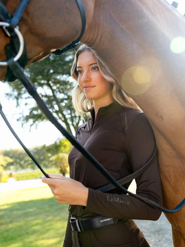 LeMieux Brilliance Heyden Lightweight Base Layer Espresso| Online For Equine