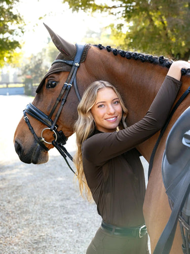 LeMieux Brilliance Heyden Lightweight Base Layer Espresso| Online For Equine