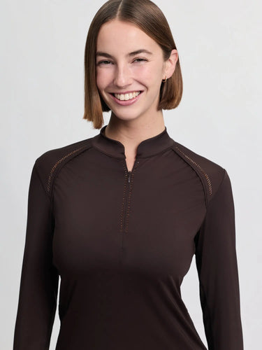 LeMieux Brilliance Heyden Lightweight Base Layer Espresso| Online For Equine