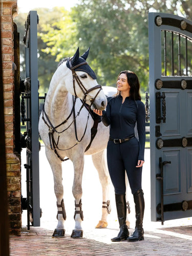 LeMieux Brilliance Heyden Lightweight Base Layer Navy| Online For Equine