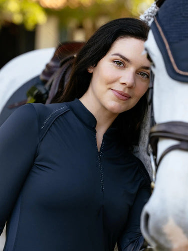 LeMieux Brilliance Heyden Lightweight Base Layer Navy| Online For Equine