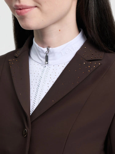 LeMieux Brilliance Junior Pro Show Jacket Espresso| Online For Equine
