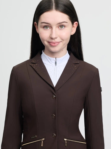 LeMieux Brilliance Junior Pro Show Jacket Espresso| Online For Equine