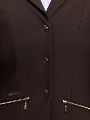 LeMieux Brilliance Junior Pro Show Jacket Espresso| Online For Equine