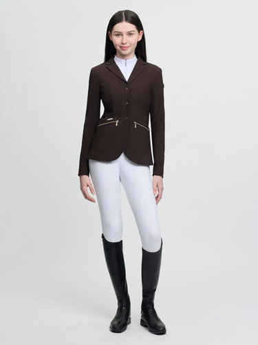 LeMieux Brilliance Junior Pro Show Jacket Espresso| Online For Equine