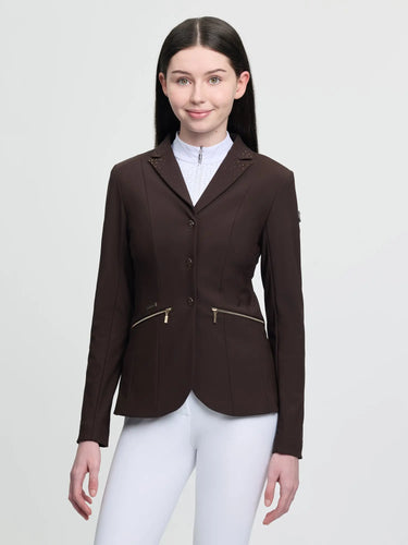 LeMieux Brilliance Junior Pro Show Jacket Espresso| Online For Equine