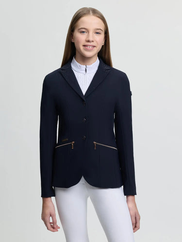 LeMieux Brilliance Junior Pro Show Jacket Navy| Online For Equine