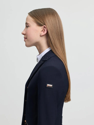 LeMieux Brilliance Junior Pro Show Jacket Navy| Online For Equine