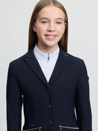 LeMieux Brilliance Junior Pro Show Jacket Navy| Online For Equine