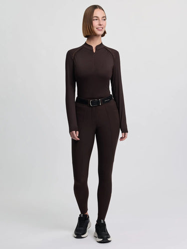LeMieux Brilliance Knee Grip Breeches Espresso| Online For Equine