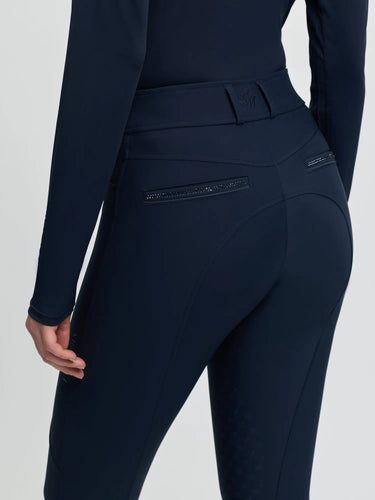 LeMieux Brilliance Knee Grip Breeches Navy| Online For Equine