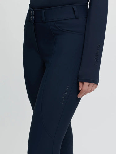 LeMieux Brilliance Knee Grip Breeches Navy| Online For Equine