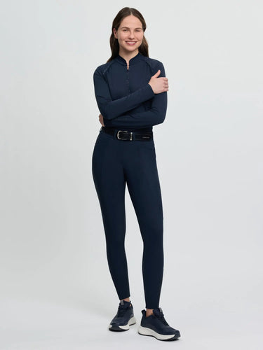 LeMieux Brilliance Knee Grip Breeches Navy| Online For Equine