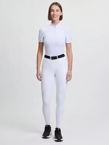 LeMieux Brilliance Knee Grip Breeches White| Online For Equine
