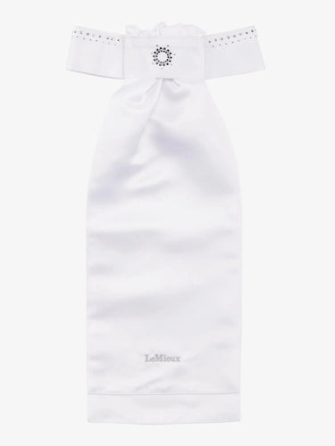 LeMieux Brilliance Stock White/Navy| Online For Equine