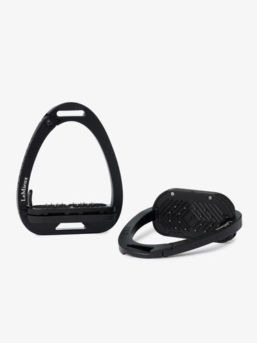 LeMieux Brilliance Vector Balance Stirrup Black