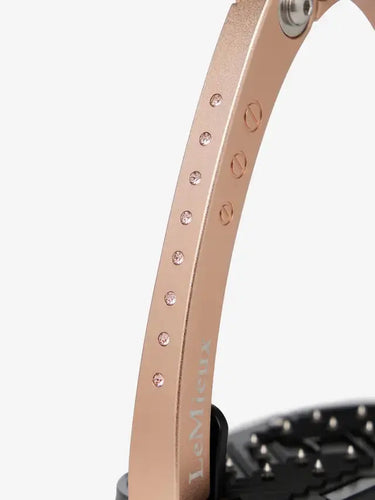 LeMieux Brilliance Vector Balance Stirrup Rose Gold