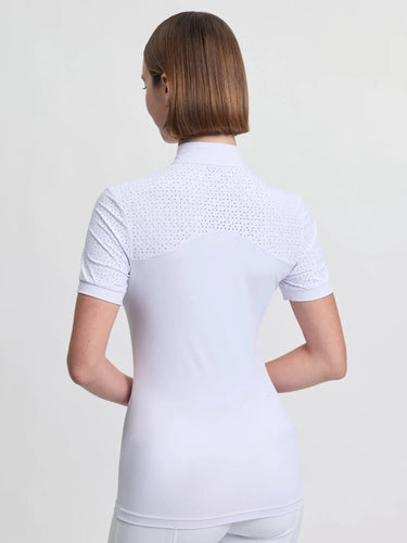 LeMieux Brilliance Verity Short Sleeve Show Shirt White| Online For Equine