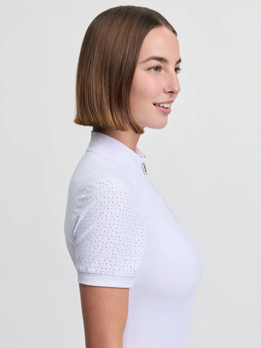 LeMieux Brilliance Verity Short Sleeve Show Shirt White| Online For Equine
