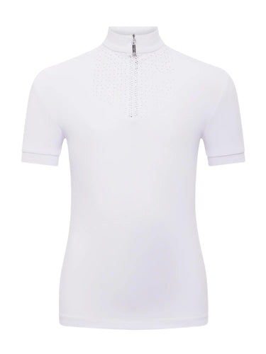LeMieux Brilliance Verity Short Sleeve Show Shirt White| Online For Equine