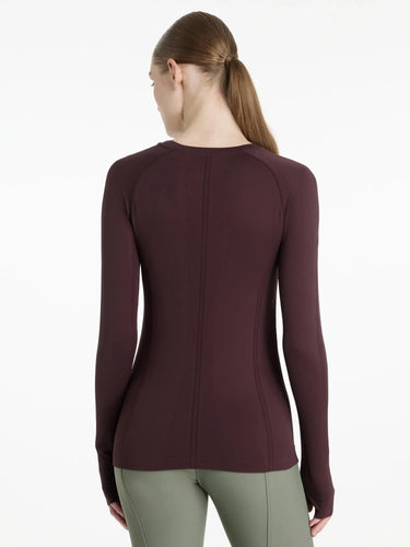 LeMieux Britney Seamless Long Sleeve Top Damson| Online For Equine