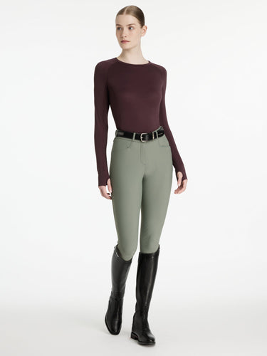 LeMieux Britney Seamless Long Sleeve Top Damson| Online For Equine