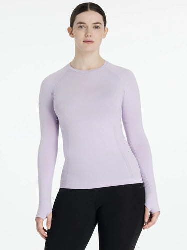 LeMieux Britney Seamless Long Sleeve Top Lilac| Online For Equine