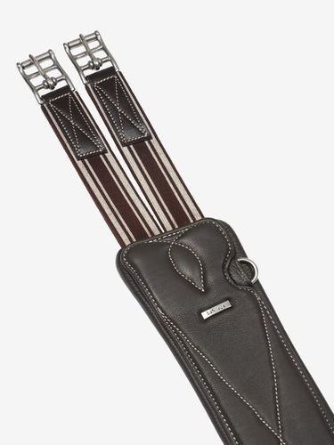 Buy the LeMieux Brown Arika Contoured Long Stud Girth | Online for Equine