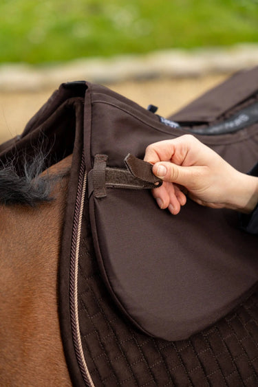LeMieux Brown ProSorb Plain 2 Pocket Half Pad| Online For Equine