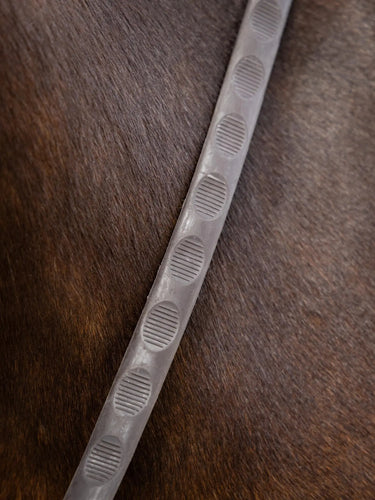 LeMieux Brown/Silver Magna Grip Rubber Reins| Online For Equine