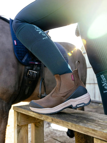 LeMieux Brown Trex Waterproof Chelsea Boots| Online For Equine