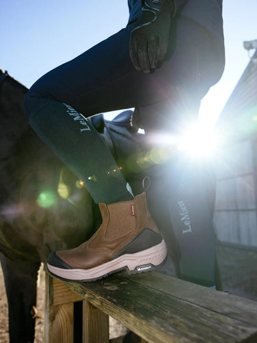 LeMieux Brown Trex Waterproof Chelsea Boots| Online For Equine