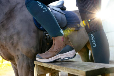 LeMieux Brown Trex Waterproof Chelsea Boots| Online For Equine