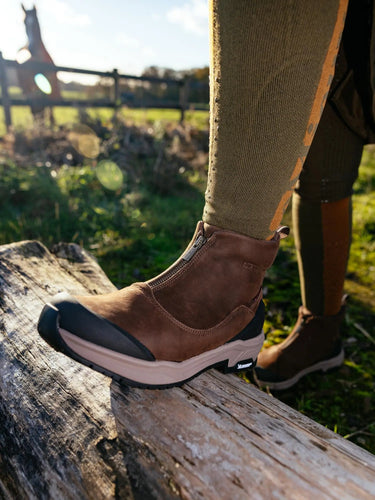 LeMieux Brown Trex Waterproof Zip Boots| Online For Equine