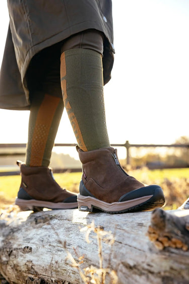 LeMieux Brown Trex Waterproof Zip Boots| Online For Equine