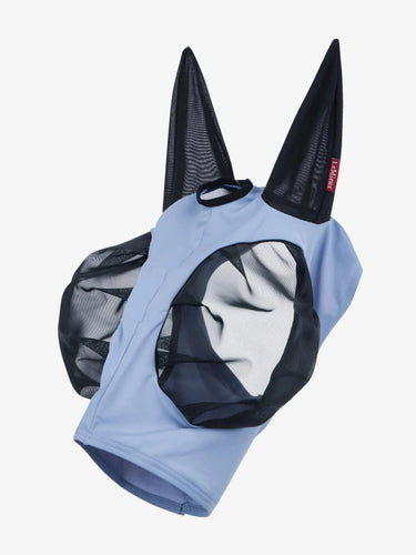 LeMieux Bug Relief Half Fly Mask Powder Blue| Online For Equine