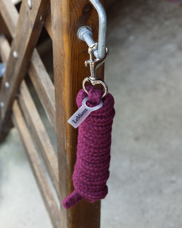 LeMieux Burgundy Arika Leadrope Burgundy| Online For Equine