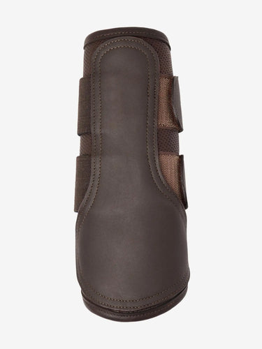 LeMieux Capella Leather Brushing Boots Brown| Online For Equine