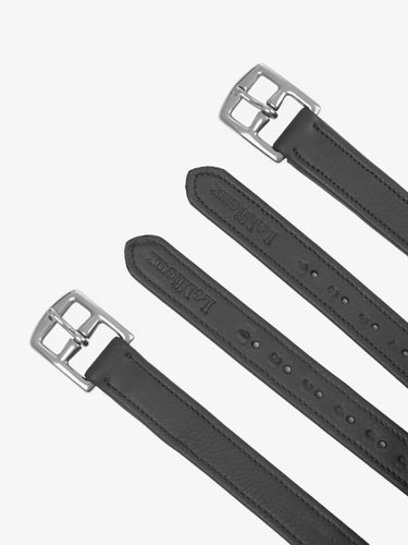 LeMieux Childrens Stirrup Leathers Black| Online For Equine