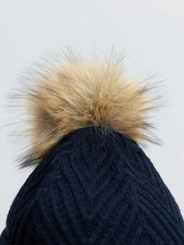 LeMieux Clara Knit Beanie Navy| Online For Equine