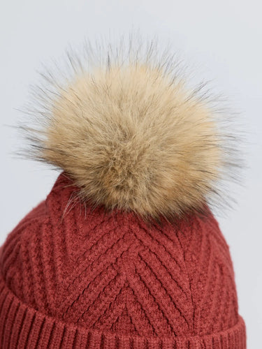 LeMieux Clara Knit Beanie Russet| Online For Equine