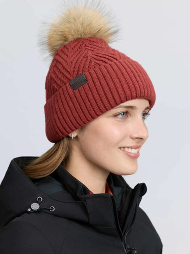 LeMieux Clara Knit Beanie Russet| Online For Equine