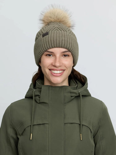 LeMieux Clara Knit Beanie Willow Green| Online For Equine