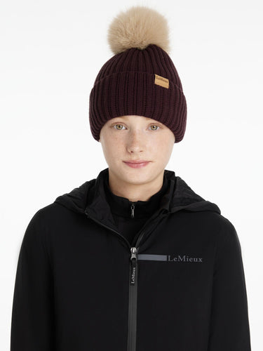 LeMieux Clara Rib Beanie Damson| Online For Equine