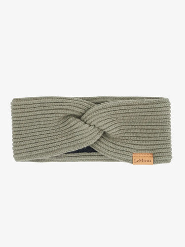 LeMieux Clara Rib Knot Headband Rosemary| Online For Equine