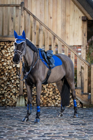 LeMieux Classic Fly Hood Benetton Blue| Online For Equine
