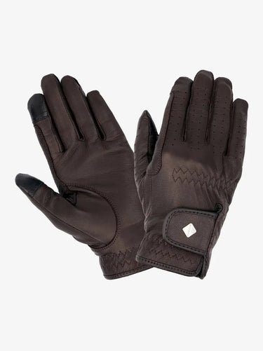 Buy LeMieux Classic Leather Riding Gloves Brown| Online for Equine